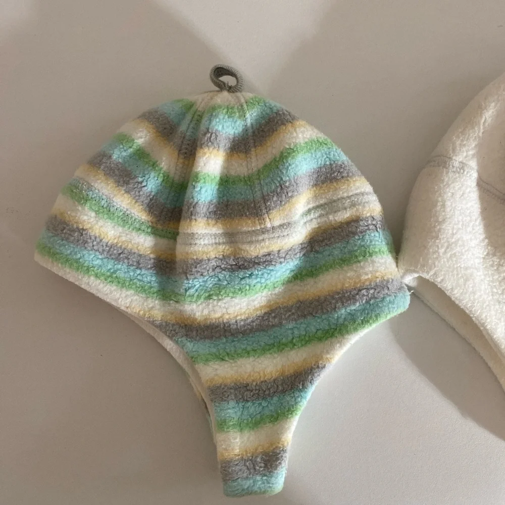 Organic Cotton Under the Nile Hoodie Jacket Hat 12-24M 2T Toddler Sherpa Winter